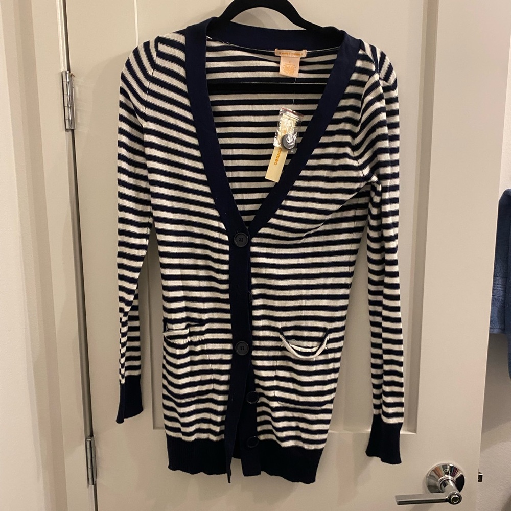 Striped Cardigan